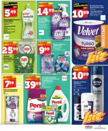 Topaz Express gazetka tydzień 42 Strona 23: Cillit Bang Pasta i Spray €14,99, Płyn/balsam do naczyń Ludwik €5,49