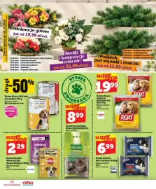 Topaz Express gazetka tydzień 42 Strona 26: Karma dla psa/dla kota Fiona&Atos, Karma dla kota Felix Fantastic €6,99