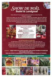 Van Cranenbroek folder Pagina 3: SHOW DE NOËL Budel & Landgraaf Venez découvrir le plus grand spectacle de Noël du sud des