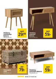 Xenos folder week 42 Pagina 16: Webbing sidetable Batavia €59,00, Webbing salontafel Batavia €59,00