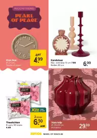 Xenos folder week 42 Pagina 2: Kandelaar €6,99, Vaas tulp €29,99