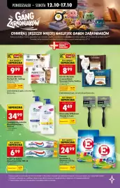Biedronka gazetka tydzień 42 Strona 10: Proszek do prania E, 30 prań, 1,65 kg €24,99, Gourmet Perle, 4x85 g €8,99