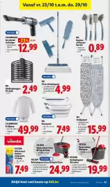 Lidl folder week 43 Pagina 33: Strijkpop €49,99, Kledinghangers €2,49