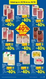 Lidl folder week 43 Pagina 35: Chef select smeersalade €1,05, Dulano selection salami €15,10