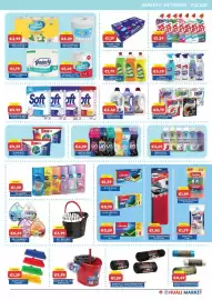 Volantino Huali Market Pagina 5: offerta €2,99 CARTAIGIENICA 16 Rotoli 3 Veli Soft Flower CARTAGENICA PROFUMATA offerta