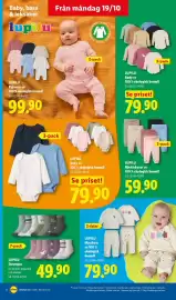Lidl reklamblad vecka 43 Sida 20: Lupilu Strumpor €49,90, Lupilu body €79,90