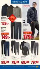Lidl reklamblad vecka 43 Sida 23: Esmara Termojeggings €99,90, Esmara termoleggings €79,90