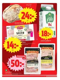 ICA Nära reklamblad vecka 42 Sida 5: Gourmet tranbär €24,00, Arla laktosfri mjölkdryck €18,00