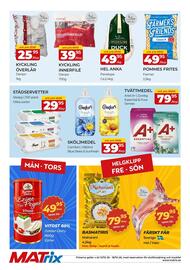 Matrix Butikerna reklamblad vecka 42 Sida 4: Penelope hel anka €49,95, Comfort sköljmedel €39,95