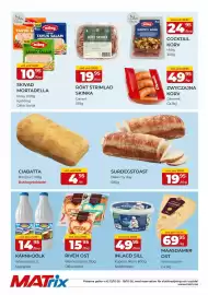 Matrix Butikerna reklamblad vecka 42 Sida 3: Bonjour ciabatta €4,95, Bake my day surdegstoast €19,95