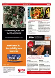 ICA Kvantum reklamblad vecka 42 Sida 7: ANNONS NR 42 12/10-18/10 2026 WWW.CITYBUTIKERNA.SE Hela denna bilaga är en annons