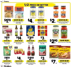 Drakes catalogue week 42 Page 15: Dolmio Pasta Sauce €2,90, Old El Paso Premium Kits €7,00