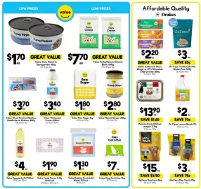 Drakes catalogue week 42 Page 16: Dr Clean Lemon Bleach €2,00, My Paws Dog Treats €3,00