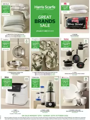 Harris Scarfe catalogue (valid until 25-10)