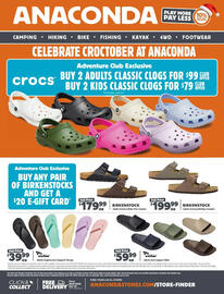 Anaconda catalogue Page 24: Birkenstock Adults Arizona Birkibuc Sandals €199,99, Archies Adults Arch Support Slide €59,99