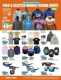 Anaconda catalogue Page 10: Shimano Classic Vented Fishing Shirts €59,99, Mangrove Jacks Sunglasses €39,99