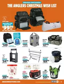 Anaconda catalogue Page 11: Plano Z Series Waterproof Backpack €111,00, Atomic 30 Slot Aluminium Rod Rack €99,99