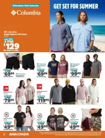 Anaconda catalogue Page 22: Columbia Adults Backcast II PFG Water Shorts €69,99, The North Face Adults Printed Tees €79,99