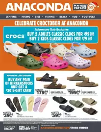 Anaconda catalogue Page 24: Birkenstock Adults Arizona Birkibuc Sandals €199,99, Archies Adults Arch Support Slide €59,99