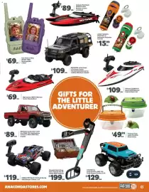 Anaconda catalogue Page 3: Antarua Kids Video 2-Way Walkie Talkie €69,00, MN MODEL Landcruiser LC79 Super Tourer €109,00