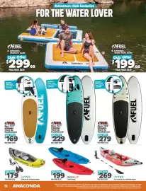Anaconda catalogue Page 6: Seaflo Adult Kayak €199,00, Intex Explorer K2 Inflatable Kayak €179,00