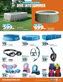 Anaconda catalogue Page 7: Body Glove WG Swim Aid €24,99, Intex Rectangle Pool 4.5 x 2.2m €299,00