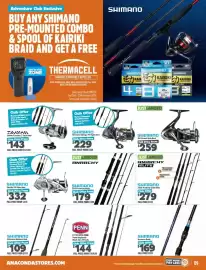 Anaconda catalogue Page 9: Shimano 2026 Anarchy Rods €179,00, Shimano 2026 Anarchy Elite Rods €279,00