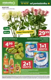 Stokrotka gazetka Strona 1: stokrotka! supermarket BUKIET RÓŻ 1 bukiet; 7 szt.; 60 cm; różne rodzaje 7 szt. Oferta w dniach