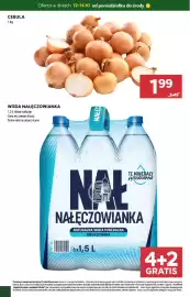 Stokrotka gazetka Strona 4: Cebula €1,99, Woda Nałęczowianka