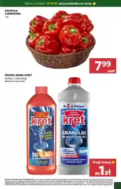 Stokrotka gazetka Strona 5: Papryka Czerwona €7,99, Żel do udrożniania rur Kret €1,00