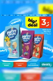 Dealz gazetka Strona 7: Wafelki mini Flis Happy Wafers Cocoa €3,00