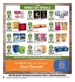 Supabarn catalogue week 42 Page 8: Uncle Tobys Plus Cereal €3,49, Nescafe Coffee Sachets €3,99