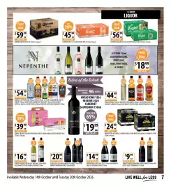 Supabarn catalogue week 42 Page 7: Arrowfield Cab Sauv 2019 750ml and Beklyn Single Vineyard Shiraz 750ml €14,99