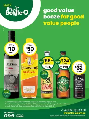 The Bottle O (valid until 25-10)