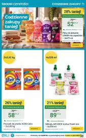 ERLI gazetka tydzień 42 Strona 5: Proszek do prania Vizir Color 2-pak €58,99, Wkłady Air Wick Active Fresh mix 4-pak €89,99