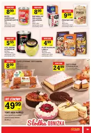 Gram Market gazetka tydzień 42 Strona 10: Śmietanka UHT Łaciata 30% €8,99, Ciasto sernik z pudrem Bizon €24,99