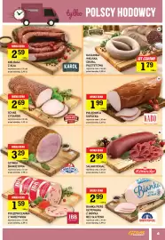 Gram Market gazetka tydzień 42 Strona 4: Kaszanka wiejska gruba Staropolska Masarnia €1,79, Schab cygański Pekpol €2,69