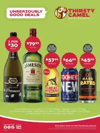 Thirsty Camel catalogue Page 1: Tooheys New Refreshing Aussie Lager €66,99, Great Northern €57,99