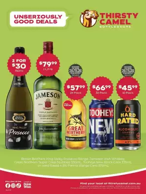 Thirsty Camel (valid until 25-10)
