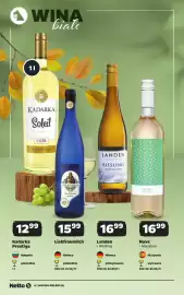Netto gazetka | Alkohole Strona 6: Wino białe Nuva Macabeo €16,99, Wino białe Liebfraumilch Peter Mertes €15,99