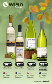 Netto gazetka | Alkohole Strona 9: Wino białe półwytrawne Quay Landing €17,99