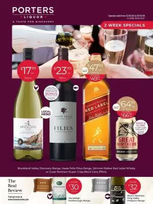 Porters (valid until 25-10)