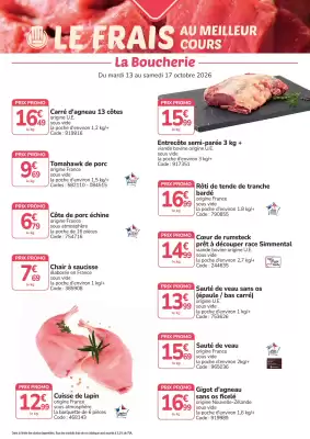 Promocash (valable jusqu'au 17-10)