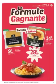 Catalogue Promocash page 21: En cuisine spaghetti €9,55, En cuisine sauce bolognaise €14,77