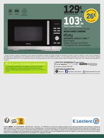 Catalogue E.Leclerc | La maison bien équipée page 12: Elsay micro-ondes combiné €103,90