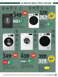 Catalogue E.Leclerc | La maison bien équipée page 5: Hisense LAVE LINGE FRONTAL €439,00, TCL LAVE LINGE FRONTAL €349,00