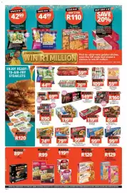 Checkers catalogue week 42 Page 4: Wimpy Potato Chips €99,00, Crispy Cuts Crumbed Chicken €120,00