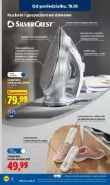 Lidl gazetka tydzień 43 Strona 12: SILVERCREST Żelazko parowe, 2830 W €79,99, SILVERCREST Suszarka do butów, 20 W €49,99