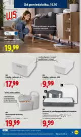 Lidl gazetka tydzień 43 Strona 15: Kompostownik kuchenny €19,99, Akcesoria do przechowywania odzieży i tekstyliów €9,99