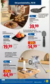 Lidl gazetka tydzień 43 Strona 19: SILVERCREST Cyfrowa waga łyżkowa €14,99, SILVERCREST Waga kuchenna €19,99